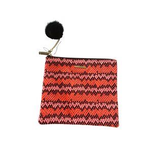 KESTREL Neon Orange Cosmetic Bag Pouch NEW